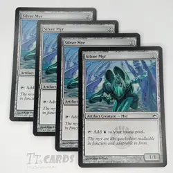 Silver Myr 202/249 x4 Playset 4x MTG Magic the Gathering Scars of Mirrodin SOM - Image 1