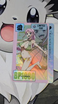 Rebecca One Piece Custom Sexy Waifu Doujin Trading Card Manga Art Style - Image 1