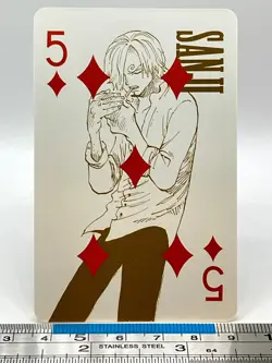 Sanji - One Piece Playing Card One Piece Film 2016 Movie PROMO Japanese #150 - Image 3