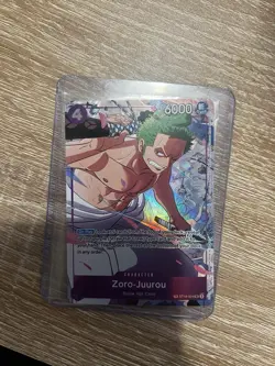 One Piece Zoro-Juurou ST18-004 (TR) Treasure Rare Emperors in the New World NM - Image 1