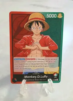 One Piece - Monkey.D.Luffy Romance Dawn OP01 - OP01-003 LEADER TCG English NM - Image 2