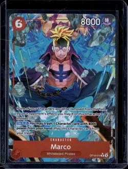 The Time of Battle #OP16-014 Marco (Alternate Art) - Image 1