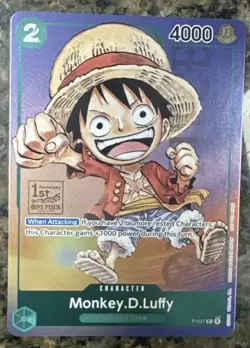Monkey.D.Luffy (037) (1st Anniversary Tournament) P-037 One Piece Promotion Foil - Image 5