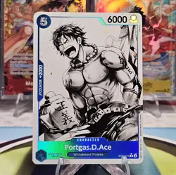 Portgas.D.Ace ST22-010 C Alt Art Parallel ST22: Ace & Newgate Starter Deck NM - Image 1