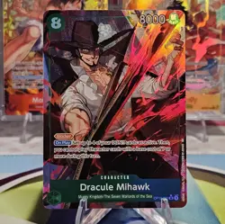 Dracule Mihawk OP12-030 SR Alt Art OP12 Legacy of the Master One Piece NM - Image 1