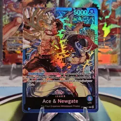 Ace & Newgate ST22-001 Leader One Piece ST22: Ace & Newgate Starter Deck NM - Image 1