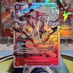 Edward.Newgate OP16-003 SR One Piece OP16 The Time of Battle NM - Image 1