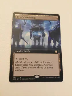 Urza's Workshop (Extended Art) Commander: The Brothers' War Free Shipping - Image 1