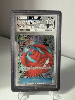 One Piece TCG Buggy Manga Super Parallel Japanese OP09-051 ACE 10 - Image 1