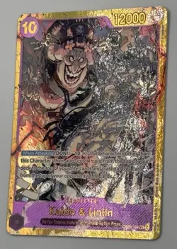 Kaido & Linlin OP08-119 Bandai One Piece Foil Single - Image 3