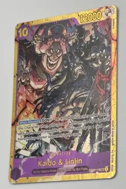 Kaido & Linlin OP08-119 Bandai One Piece Foil Single - Image 4