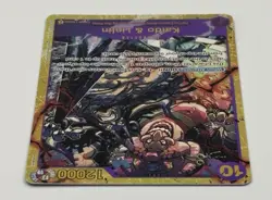 Kaido & Linlin OP08-119 Bandai One Piece Foil Single - Image 5