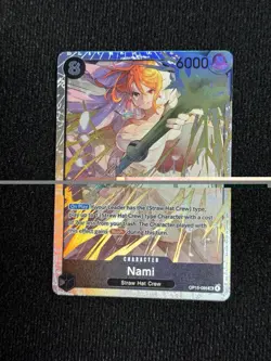 One Piece Card Game Nami OP15-086 Super Rare Foil 6000 - Image 1
