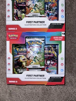 Pokemon TCG First Partner Illustration Collection Box Series 2 Sealed New - Image 2