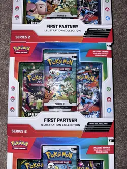 Pokemon TCG First Partner Illustration Collection Box Series 2 Sealed New - Image 3