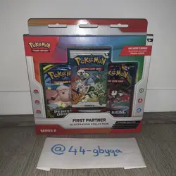 Pokemon TCG First Partner Illustration Collection Series 2 New And Sealed - Image 1