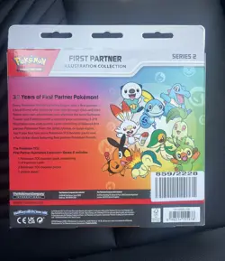 Pokemon First Partner Illustration Collection Series 2 - Factory Sealed x1 - Image 2