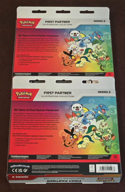 Lot of 2 Pokemon TCG First Partner Illustration Collection Series 2 NEW SEALED - Image 2