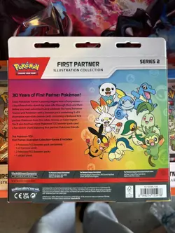 Pokemon TCG First Partner Illustration Collection Series 2 Sealed (set of 3) - Image 2