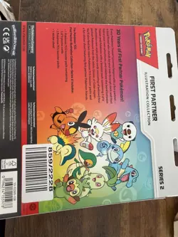 Pokemon First partner Illustration Collection Series 2 - Factory Sealed - Image 2