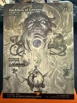 Darkness of Eternity - Dark Ritual (Showcase) R FINAL FANTASY FF9 RARE MTG Magic - Image 1