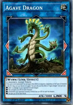 Agave Dragon MP19-EN191 Yu-Gi-Oh! Card Light Play 1st Edition - Image 1