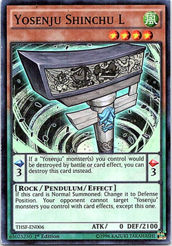 Yosenju Shinchu L THSF-EN006 Yu-Gi-Oh! Card Light Play 1st Edition - Image 1