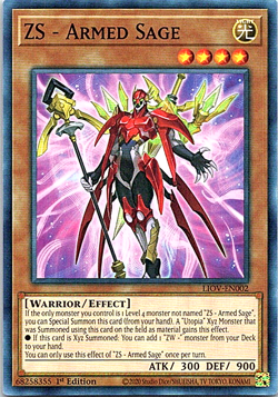 ZS - Armed Sage LIOV-EN002 Yu-Gi-Oh! Card Light Play 1st Edition - Image 1