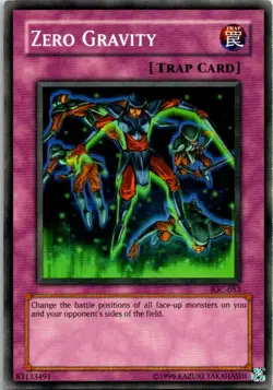 Zero Gravity IOC-053 Yu-Gi-Oh! Card Light Play Unlimited - Image 1