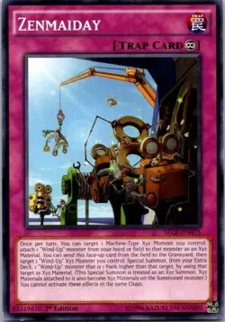 Zenmaiday SECE-EN075 Yu-Gi-Oh! Card Light Play 1st Edition - Image 1