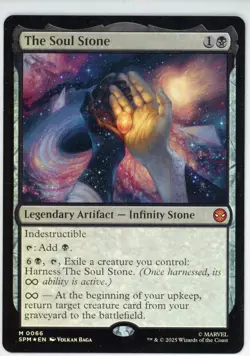 Magic the Gathering Marvel's Spider-man The Soul Stone M 0066 Standard Foil - Image 1
