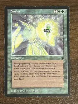 MTG - Eureka - Legends - Magic the Gathering - Moderatedly Played -Reserved List - Image 1