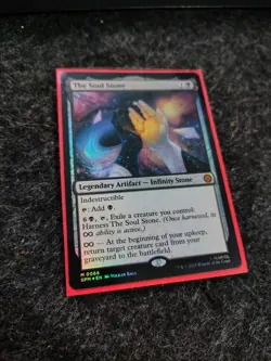 The Soul Stone Foil Marvel's Spider-Man Magic The Gathering - Image 1