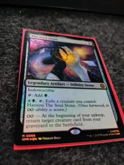 The Soul Stone Foil Marvel's Spider-Man Magic The Gathering - Image 2