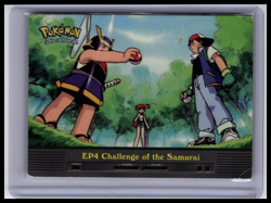 EP4 Challenge of the Samurai Pokemon Topps Series 2 Card LP - Image 1