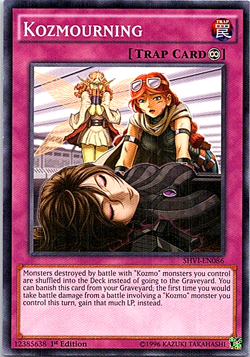 Kozmourning SHVI-EN086 Yu-Gi-Oh! Card Light Play 1st Edition - Image 1