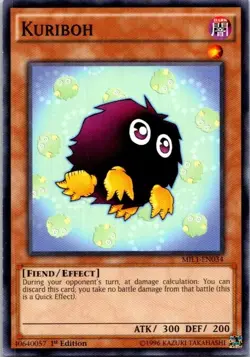 Kuriboh MIL1-EN034 Yu-Gi-Oh! Card LP 1st Edition - Image 1