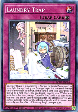 Laundry Trap BODE-EN080 Yu-Gi-Oh! Card NM 1st Edition - Image 1
