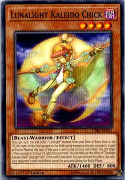 Lunalight Kaleido Chick CIBR-EN091 Yu-Gi-Oh! Card Light Play 1st Edition - Image 1
