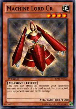 Machine Lord Ur BP02-EN072 Yu-Gi-Oh! Card Light Play 1st Edition - Image 1