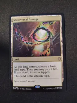 Multiversal Passage - 180 - NM - Marvel's Spider-Man - MTG - Image 1