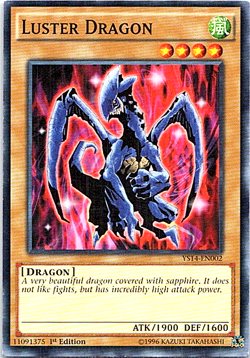 Luster Dragon YS14-EN002 Yu-Gi-Oh! Card Light Play 1st Edition - Image 1