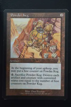 Magic The Gathering MTG POWDER KEG Urza's Destiny MP Moderately Played - Image 1