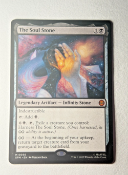 The Soul Stone #066 NM MTG Marvel Spider-Man SPM Legendary Artifact Mythic Rare - Image 3