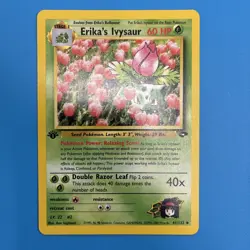 Erika's Ivysaur 41/132 Gym Challenge 1st Edition Uncommon Pokemon Card NM - Image 4