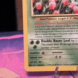 Erika's Ivysaur 41/132 Gym Challenge Unlimited NM Mint Vintage Pokemon TCG - Image 2