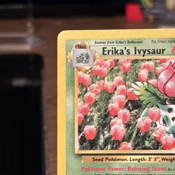 Erika's Ivysaur 41/132 Gym Challenge Unlimited NM Mint Vintage Pokemon TCG - Image 5