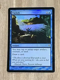 MTG Magic Card Twitch Foil 43/145 LP Lightly Played - Image 1