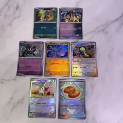 Pokemon TCG Lot Of 7 Cards: 5 Pokeball & 2 Masterball Reverse Holo PRE - NM ✅ - Image 1