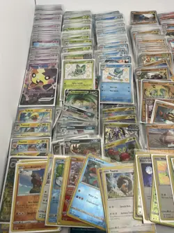 Huge SLEEVED Lot 400+ ALL ENG Holo Reverse Shiny EX NM+ Pokemon Cards 2017-2025 - Image 2